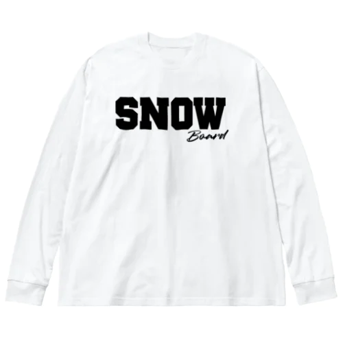 SNOWBOARD　スノーボード ビッグシルエットロングスリーブTシャツ