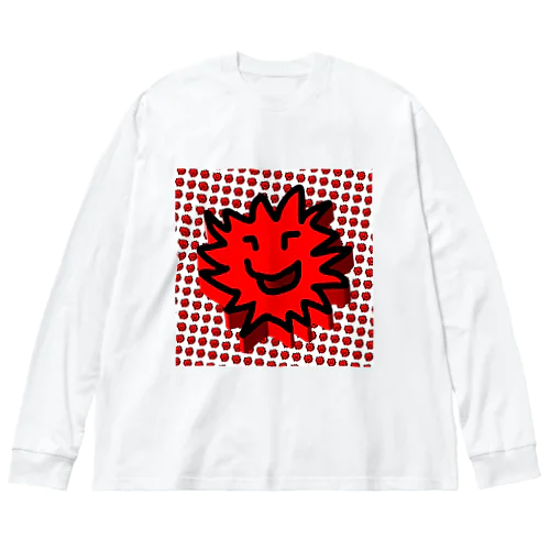 ストレスは私に笑いかける。 Big Long Sleeve T-Shirt