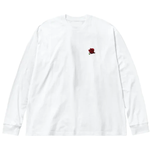薔薇 Big Long Sleeve T-Shirt