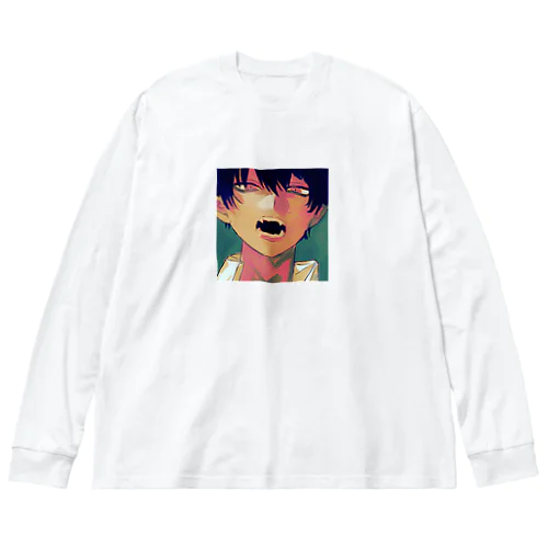 吸血鬼 Big Long Sleeve T-Shirt