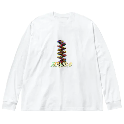 錠菓連鎖 by AI Big Long Sleeve T-Shirt