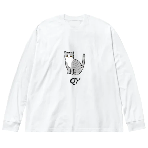 QY ビッグシルエットロングスリーブTシャツ