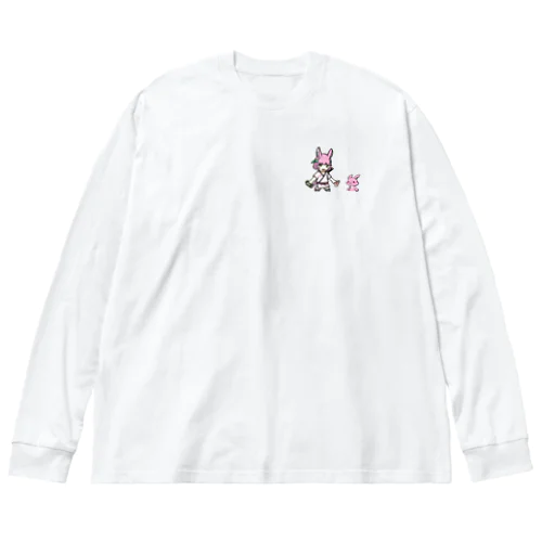 Oto　＆　Luna　Tシャツ ビッグシルエットロングスリーブTシャツ