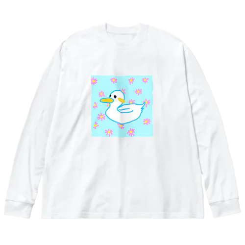 おまるちゃん ビッグシルエットロングスリーブTシャツ