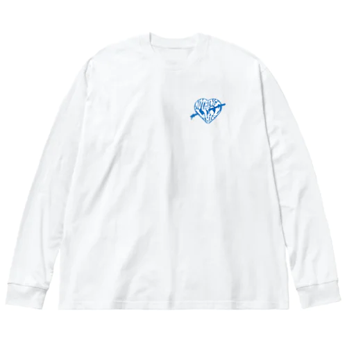 心臓串刺しTシャツ Big Long Sleeve T-Shirt