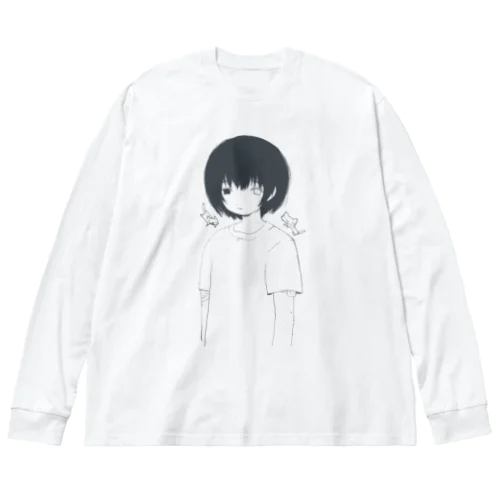 たくさん あいしたよ ビッグシルエットロングスリーブTシャツ