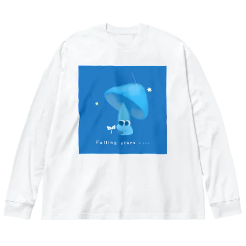 ポイムと流れ星 ビッグシルエットロングスリーブTシャツ