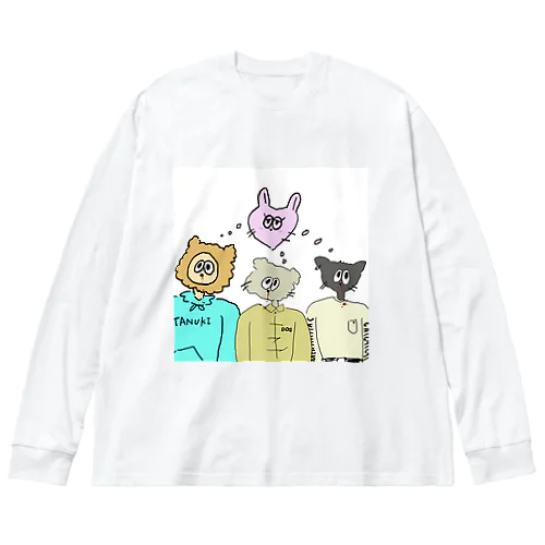 恋じゃんラビットハント ビッグシルエットロングスリーブTシャツ