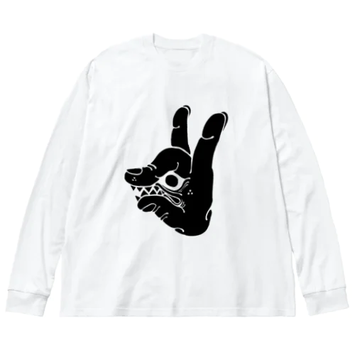 あ - 阿 - ビッグシルエットロングスリーブTシャツ