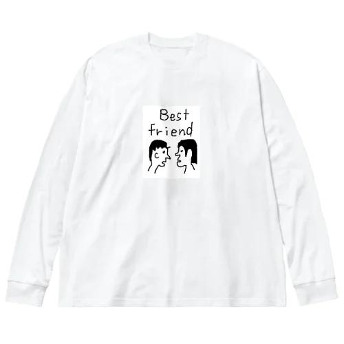 Best Friend ビッグシルエットロングスリーブTシャツ