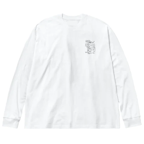 ゴールデンレトリバーとキバタン Big Long Sleeve T-Shirt