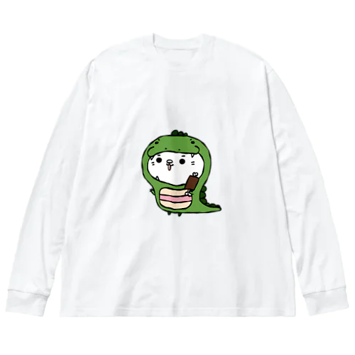 にゃんころげ#0003 ビッグシルエットロングスリーブTシャツ