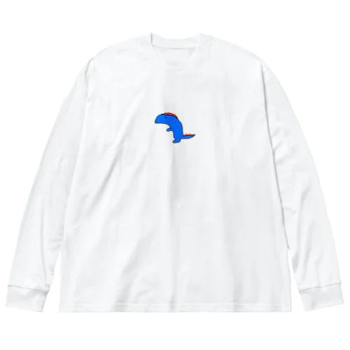 恐竜くん ビッグシルエットロングスリーブTシャツ