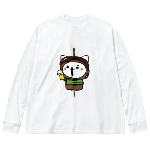 にゃんころげ#0020 ビッグシルエットロングスリーブTシャツ