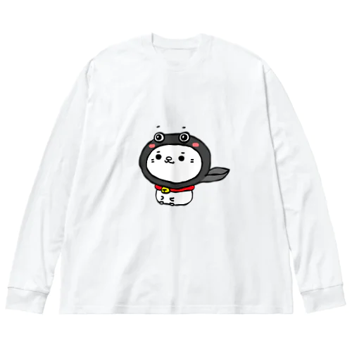 にゃんころげ#0030 ビッグシルエットロングスリーブTシャツ