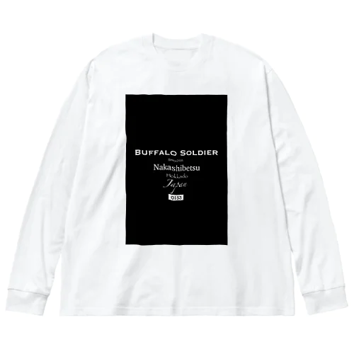 BUFFALO SOLDIER LETTER  ビッグシルエットロングスリーブTシャツ