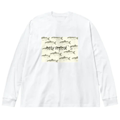 ボラの大群 Big Long Sleeve T-Shirt