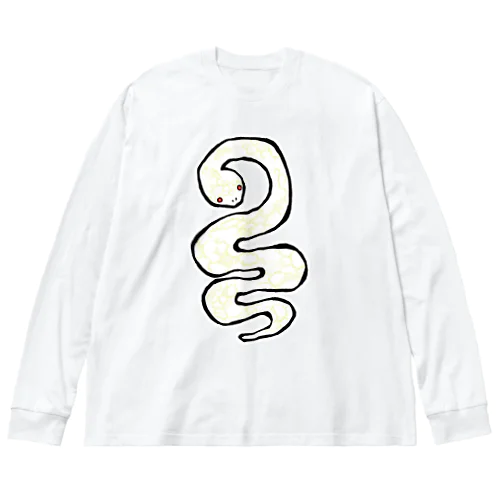 アルビノボールおもち Big Long Sleeve T-Shirt