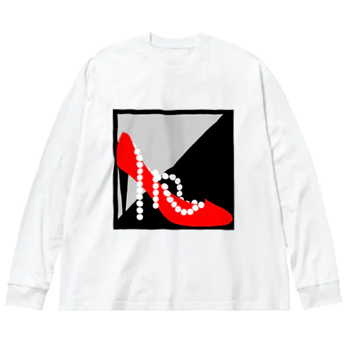 ヒール Big Long Sleeve T-Shirt