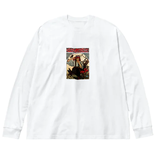 『モラヴィアの教師聖歌隊』(1911) アルフォンス・マリア・ミュシャ Big Long Sleeve T-Shirt