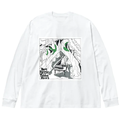 Dope Forestジャケ ビッグシルエットロングスリーブTシャツ