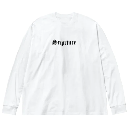 【定番】Snprince logo ビッグシルエットロングスリーブTシャツ