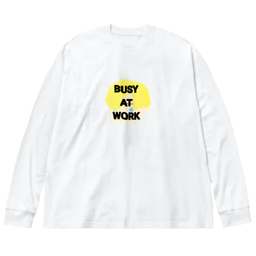 忙しいんでね Big Long Sleeve T-Shirt