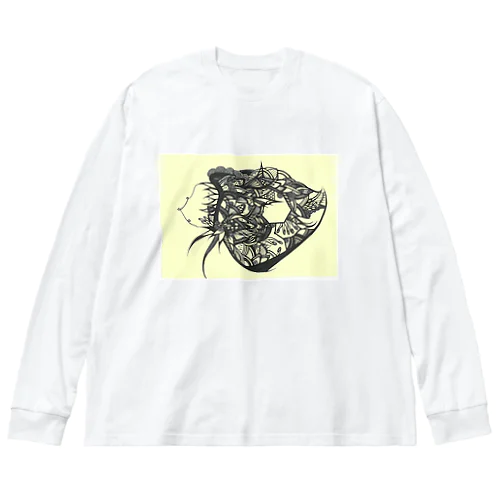 小心者のヤドカリ Big Long Sleeve T-Shirt