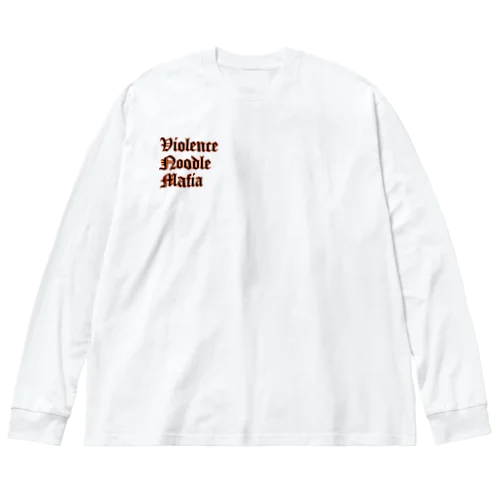 violence noodle mafia ビッグシルエットロングスリーブTシャツ