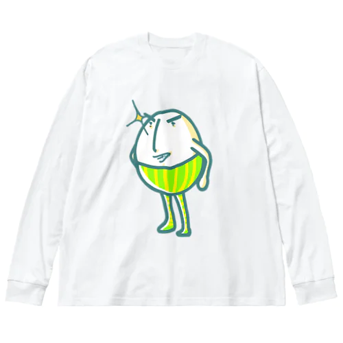 ぱんすてぃ・だんぷてぃ(キリッ) ビッグシルエットロングスリーブTシャツ