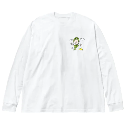 ずきんちゃん01 ビッグシルエットロングスリーブTシャツ