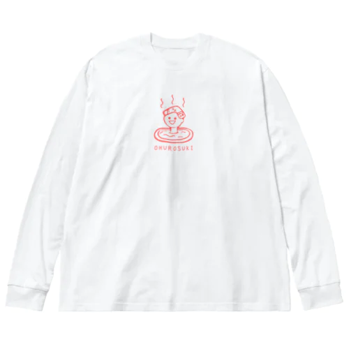 おふろすき ビッグシルエットロングスリーブTシャツ