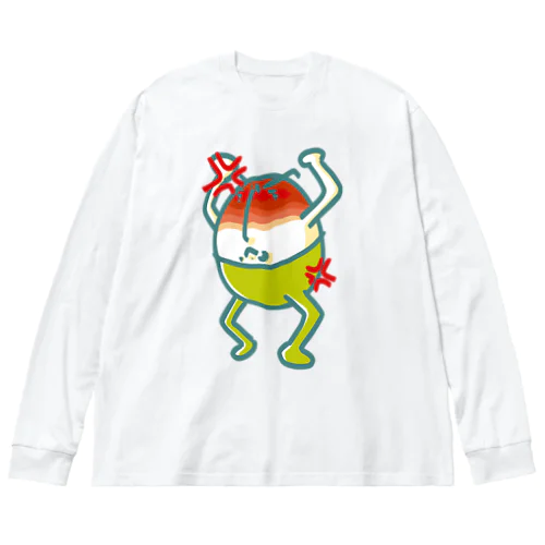 ぱんすてぃ・だんぷてぃ(ぷんぷん) Big Long Sleeve T-Shirt