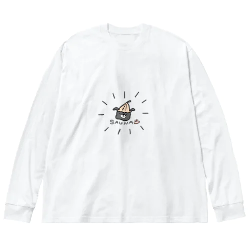 SAUNAぼんちゃん ビッグシルエットロングスリーブTシャツ