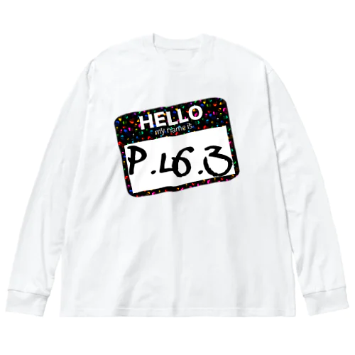 Hello P.L6.3【P.L6.3】 ビッグシルエットロングスリーブTシャツ