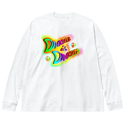 ダサキレh.t. Dream is Dream  ビッグシルエットロングスリーブTシャツ