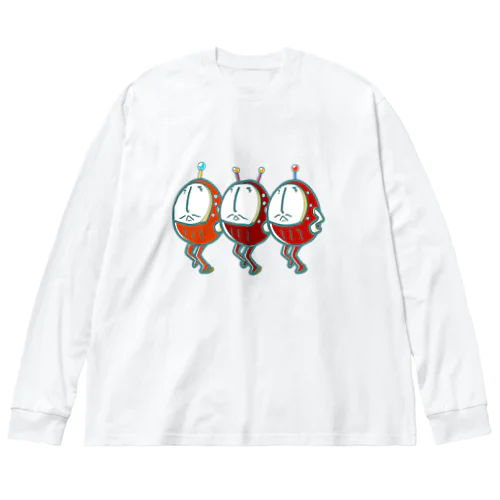 ぱんすてぃ・だんぷてぃ(出撃！ダルマロボ) Big Long Sleeve T-Shirt