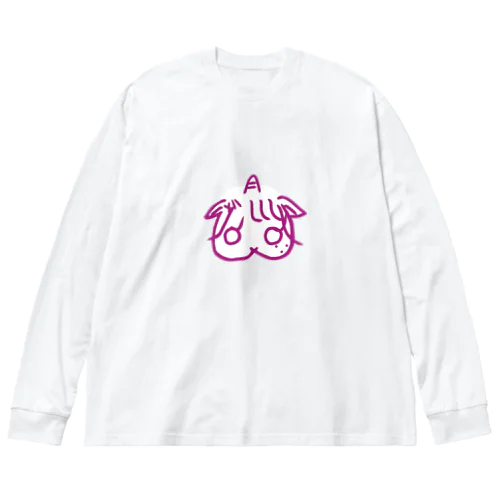 根古水ヒメの『ゆるヒメ』第2弾ฅ^ơωơ^ฅ♡ ビッグシルエットロングスリーブTシャツ