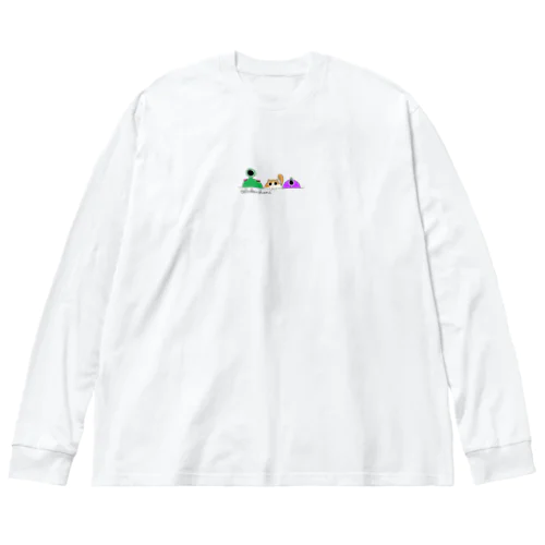 おばけちゃんず👻 ビッグシルエットロングスリーブTシャツ