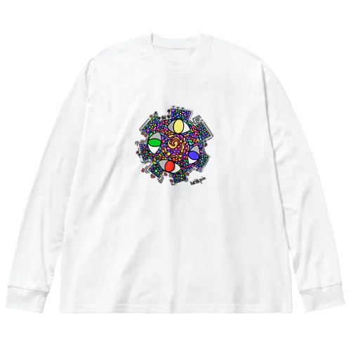 ハグルマ Big Long Sleeve T-Shirt