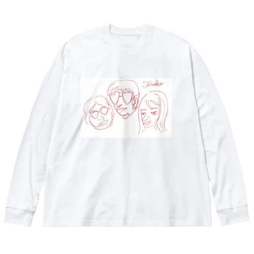 Tomoko T ビッグシルエットロングスリーブTシャツ