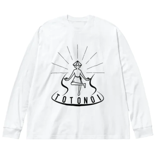 TOTONOI ビッグシルエットロングスリーブTシャツ