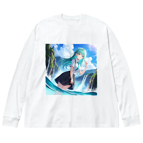 AIキャラクター ビッグシルエットロングスリーブTシャツ