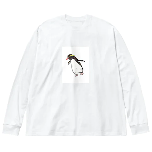 ペンギンくん ビッグシルエットロングスリーブTシャツ