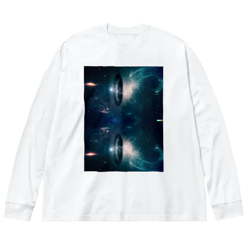 空想をウユニ塩湖に映す3 Big Long Sleeve T-Shirt