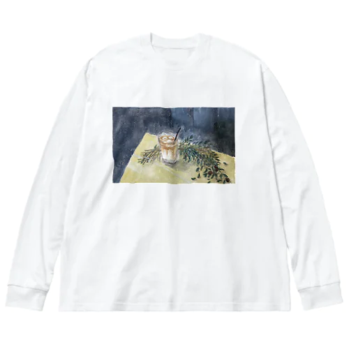 アイスラテ Big Long Sleeve T-Shirt