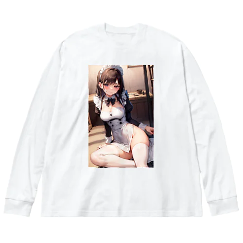 メイドのお姉さん Big Long Sleeve T-Shirt