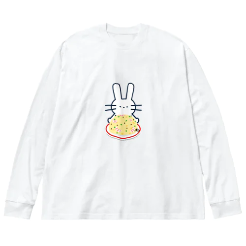 ちゃはーん✖️チャーハン ビッグシルエットロングスリーブTシャツ