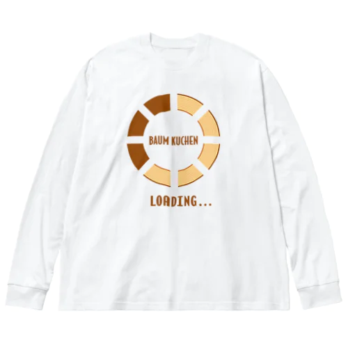 ローディングバウムクーヘン Big Long Sleeve T-Shirt