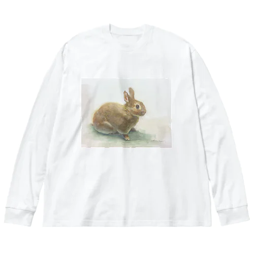 うさぎのうめちゃん Big Long Sleeve T-Shirt